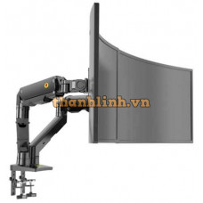 Giá Treo 2 Màn Hình North Bayou G55 (27 - 34 inch) Kẹp Bàn - Màu Đen